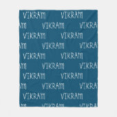 Couverture Polaire Ajouter un nom Fleece Blanket (Devant)