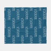 Couverture Polaire Ajouter un nom Fleece Blanket (Devant (Horizontal))
