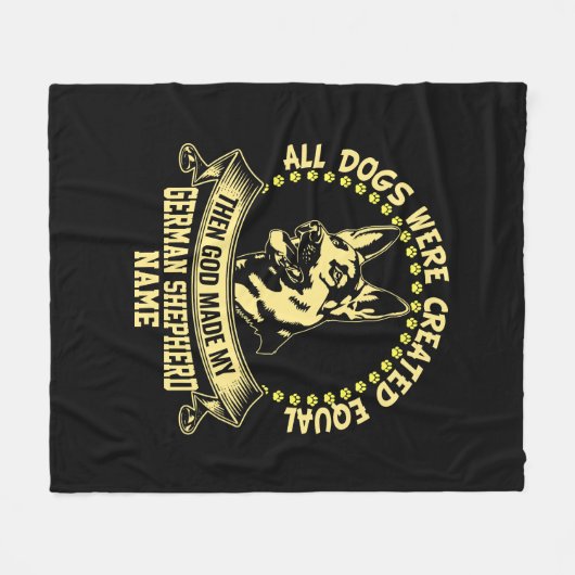 Couverture Polaire Ajouter un nom, tous les chiens créés égal puis Di (Devant (Horizontal))