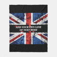 Ajouter votre texte sur le drapeau anglais Jeu d'o