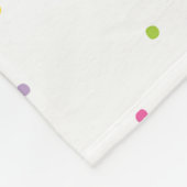 Couverture Polaire Ajoutez nommé - le beignet personnalisé oublient (Coin)