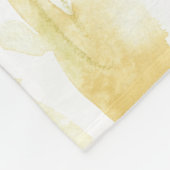 Couverture Polaire Ajoutez votre nom | Chanson florale I (Coin)