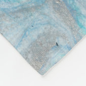 Couverture Polaire Ajoutez votre nom | Marbre I (Coin)