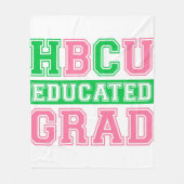 Couverture Polaire AKA HBCU Educated Grad 1908 AKA (Devant)