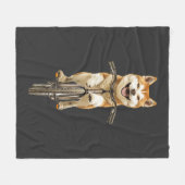 Couverture Polaire Akita (Devant (Horizontal))