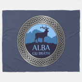 Couverture Polaire Alba Gu Brath Noeud (Devant (Horizontal))