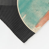 Couverture Polaire Album musical Retro Vinyl Record personnalisé (Coin)