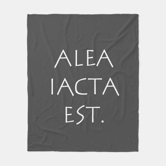 Couverture Polaire Alea Iacta Est (Devant)