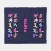 Couverture Polaire Alebrije Blanket personnalisée Animaux d'art mexic (Devant (Horizontal))