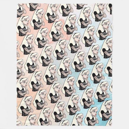 Couverture Polaire Alice (Devant)