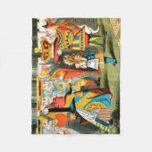 Couverture Polaire Alice à Wonderland (Devant)