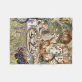 Couverture Polaire Alice au pays des merveilles (Devant (Horizontal))