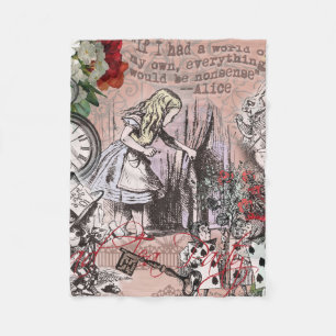 Couverture Polaire Alice au pays des merveilles, la haine et le lapin