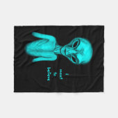 Couverture Polaire Alien, je veux croire (Devant (Horizontal))