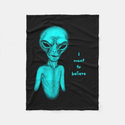 Couverture Polaire Alien, je veux croire (Devant)