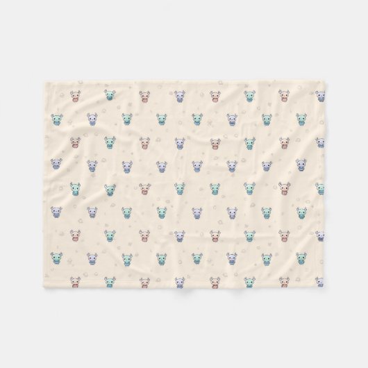 Couverture Polaire Alien Mignon (Devant (Horizontal))
