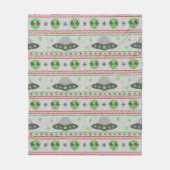 Couverture Polaire Alien Vilain Sweat de Noël (Devant)