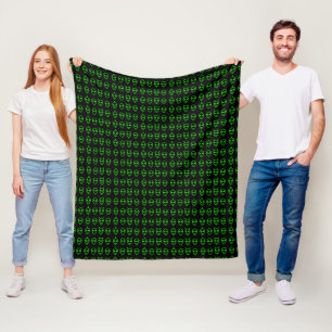 Couverture Polaire Aliens de Neon Green