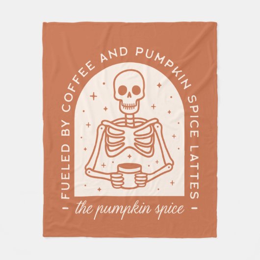 Couverture Polaire Alimenté par le café et les lattes d'épices Citrou (Devant)