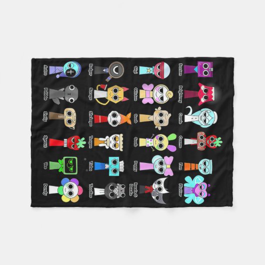 Couverture Polaire All Dandys World Toys Dandys World Characters Enfa (Devant (Horizontal))