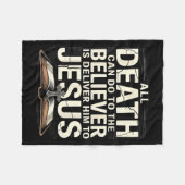 Couverture Polaire All Death Can Do To The Believers Is Deliver Him T (Devant (Horizontal))