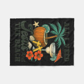 Couverture Polaire All I Need-jesus And The Beach Funny Christian  (Devant (Horizontal))