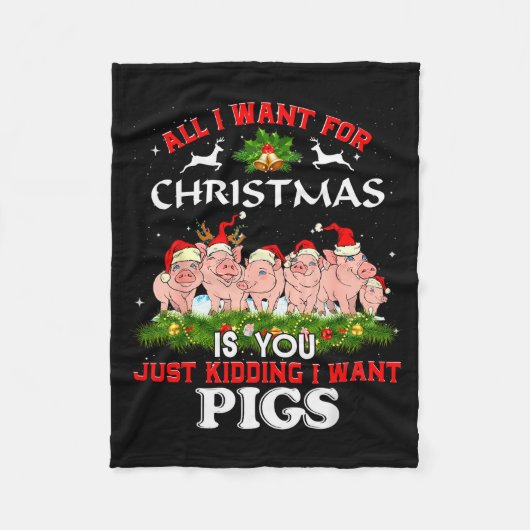 Couverture Polaire All I Want For Christmas Is A G Ugly Sweater (Devant)