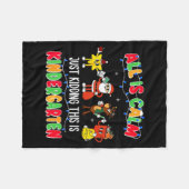 Couverture Polaire All Is Calm Just Kidding This Is Kindergarten Chri (Devant (Horizontal))