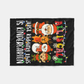 Couverture Polaire All Is Calm Just Kidding This Is Kindergarten Xmas (Devant (Horizontal))