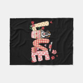 Couverture Polaire All You Need Is Love Saint Bernard And Coffee Vale (Devant (Horizontal))