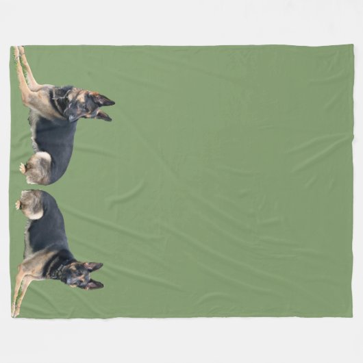 COUVERTURE POLAIRE ALLEMAND SHEPHERD JETTE (Devant (Horizontal))