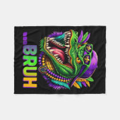 Couverture Polaire Alligator Bruh Mardi Gras Costume Men Women Kids  (Devant (Horizontal))