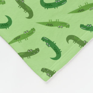 Couverture Polaire Alligators