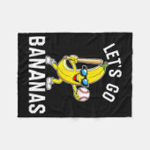 Couverture Polaire Allons banane (Devant (Horizontal))
