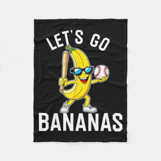 Couverture Polaire Allons banane (Devant)