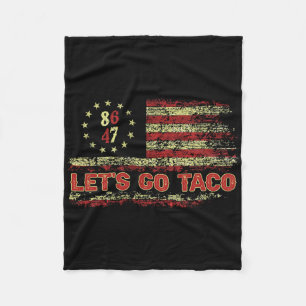 Couverture Polaire Allons Taco 8647 Drapeau US 86 47 Hommes Femmes 11