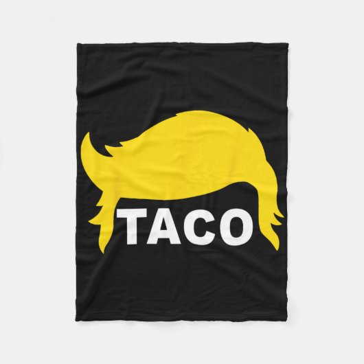 Couverture Polaire Allons Taco Funny Taco Cheveux (Devant)