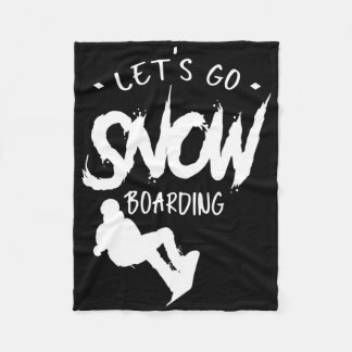 Couverture Polaire Allons-y Snowboard Snowboard Snowboard Snowboard