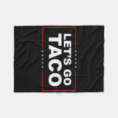 Couverture Polaire Allons-y Taco  (Devant (Horizontal))