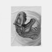 Couverture Polaire Allosaurus (Devant)