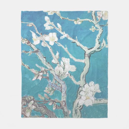 Couverture Polaire Almond Blossom Van Gogh Art (Devant)