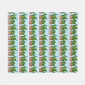 Couverture Polaire Aloe Vera Plantes Ai Art (Devant (Horizontal))