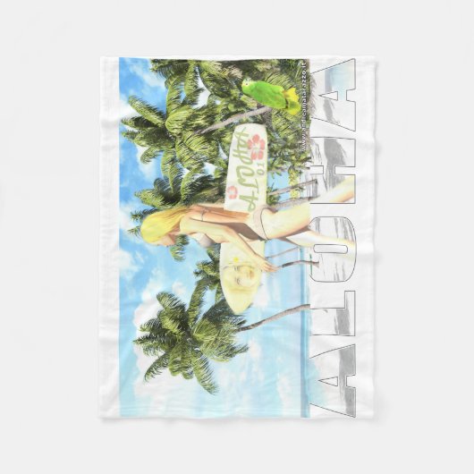 Couverture Polaire Aloha 01 (Devant)