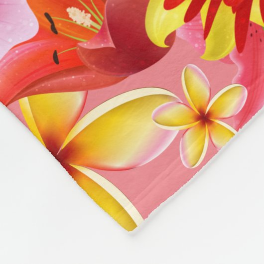 Couverture Polaire Aloha d'Hawaï ! (Coin)