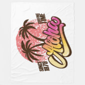 Couverture Polaire Aloha Surf Time (Devant)