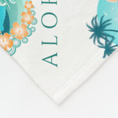 Couverture Polaire Aloha Tropical (Coin)