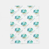 Couverture Polaire Aloha Tropical (Devant)