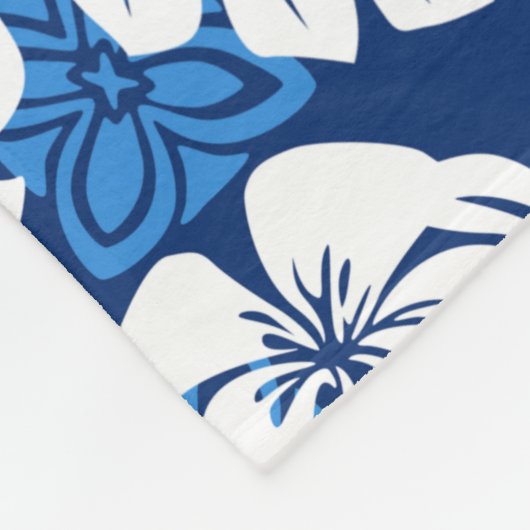 COUVERTURE POLAIRE ALOHA VENDREDI (BLEU) (Coin)
