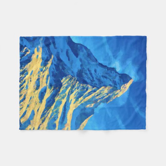 Couverture Polaire Alpes Matterhorn (Devant (Horizontal))
