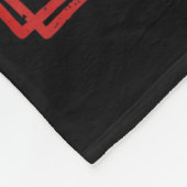 Couverture Polaire Alphabet Abc I Love You Valentines Day Heart (Coin)